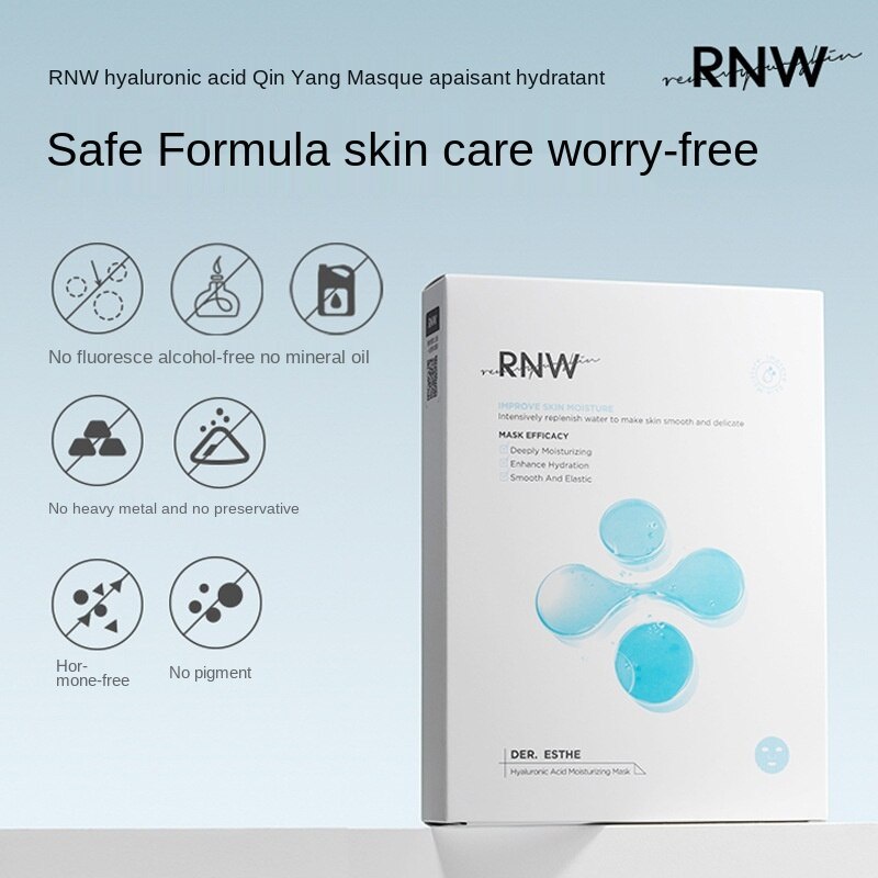 RNW Mặt Nạ Hyaluronic Acid Dưỡng Ẩm Làm Trắng Da Tự Nhiên Lâu Trôi