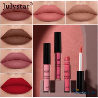 Julystar son môi son bóng chống dính không phai Son bóng nhung và son môi son bóng，son dưỡng môi，son môi bóng lì，son môi bóng son môi bóng