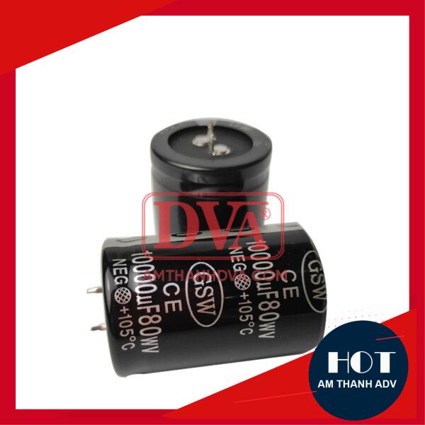 Tụ Nguồn 10000uF 80V GSW