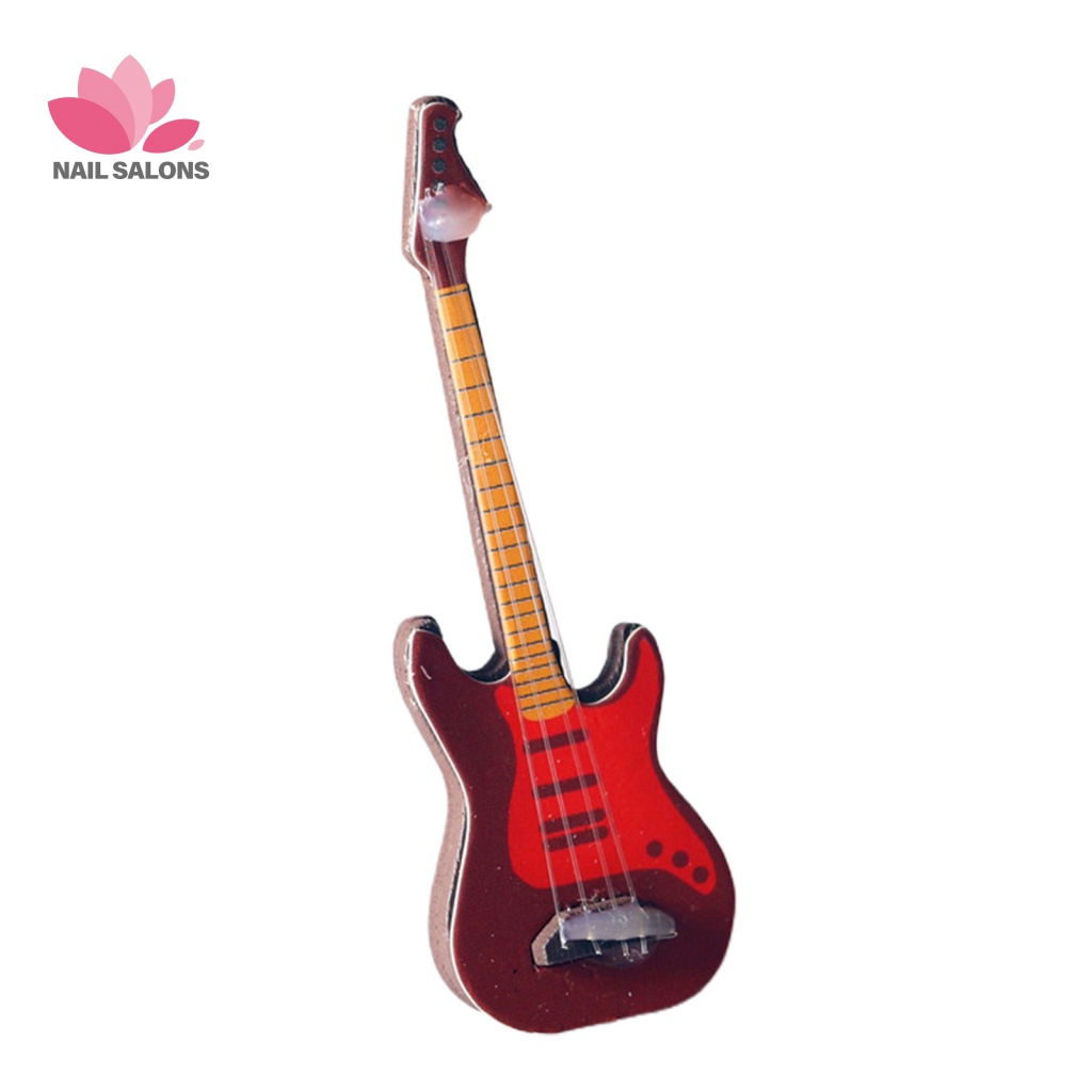 Đàn Guitar Mini Kết Cấu Cao Cấp Dùng Trang Trí Nhà Búp Bê