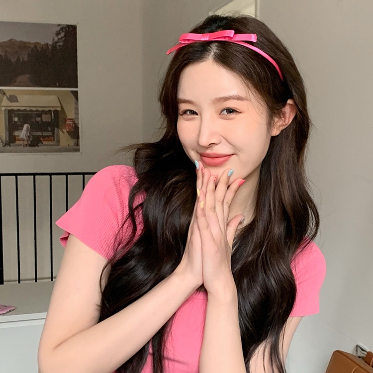 Kẹp Tóc Đính Nơ Ruy Băng Phong Cách Mới Cho Búp Bê Barbie