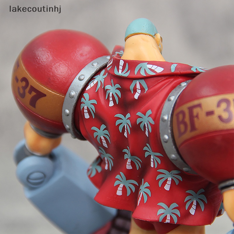 Mô Hình Nhân Vật GK Franky Trong Phim Hoạt Hình One Piece Bằng PVC Kích Thước 18cm