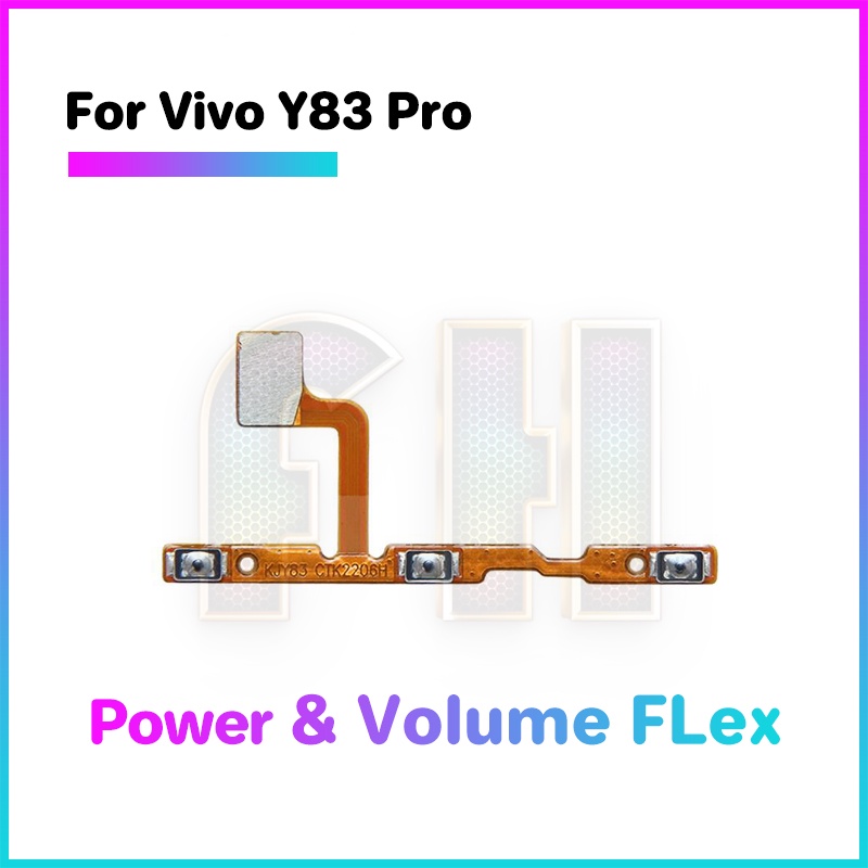 Nút âm lượng nguồn linh hoạt cho vivo y76 y76s y79 y81 y81i y81s y83 pro 5g bật tắt phím tắt nút ribbon flex cáp