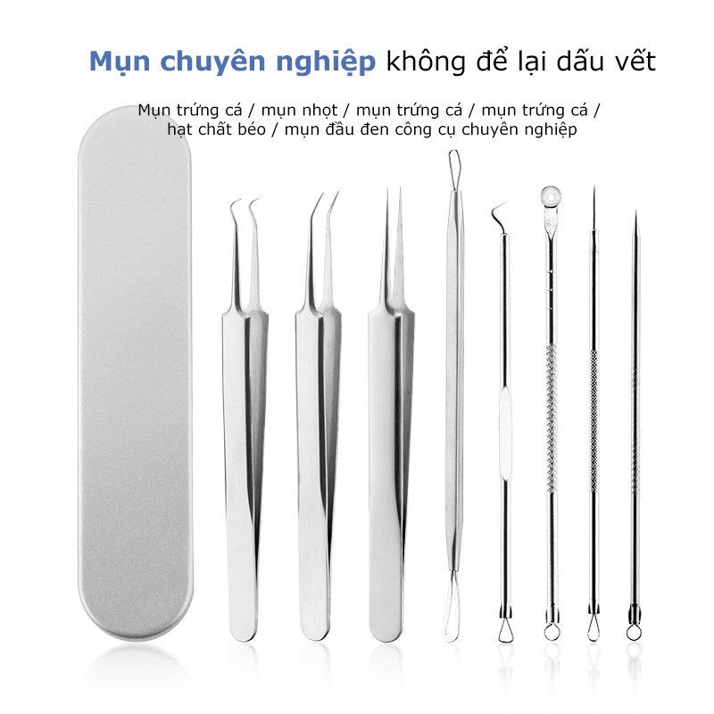 G78 Bộ dụng cụ nặn mụn chuyên nghiệp 5 món GARIN