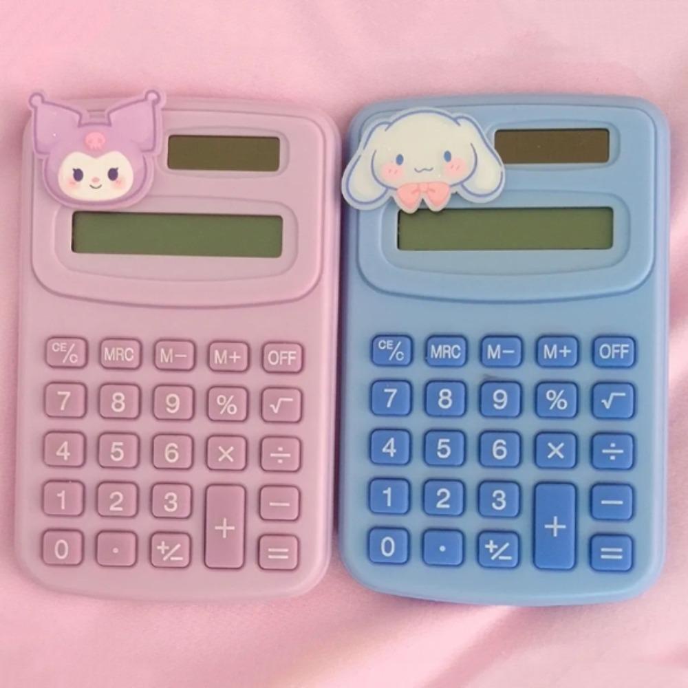 Rebuy Máy Tính Xách Tay kuromi mini 8 Chữ Số kt my melody cinnamoroll Di Động Cho Học Sinh Văn Phòng Làm Việc