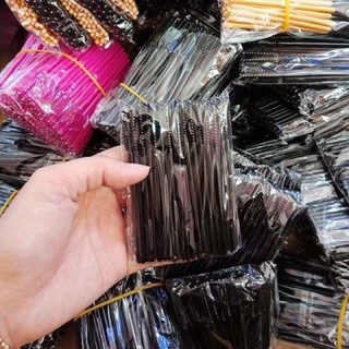 Cọ chuốt mascara chổi chải mi gói 50 cây