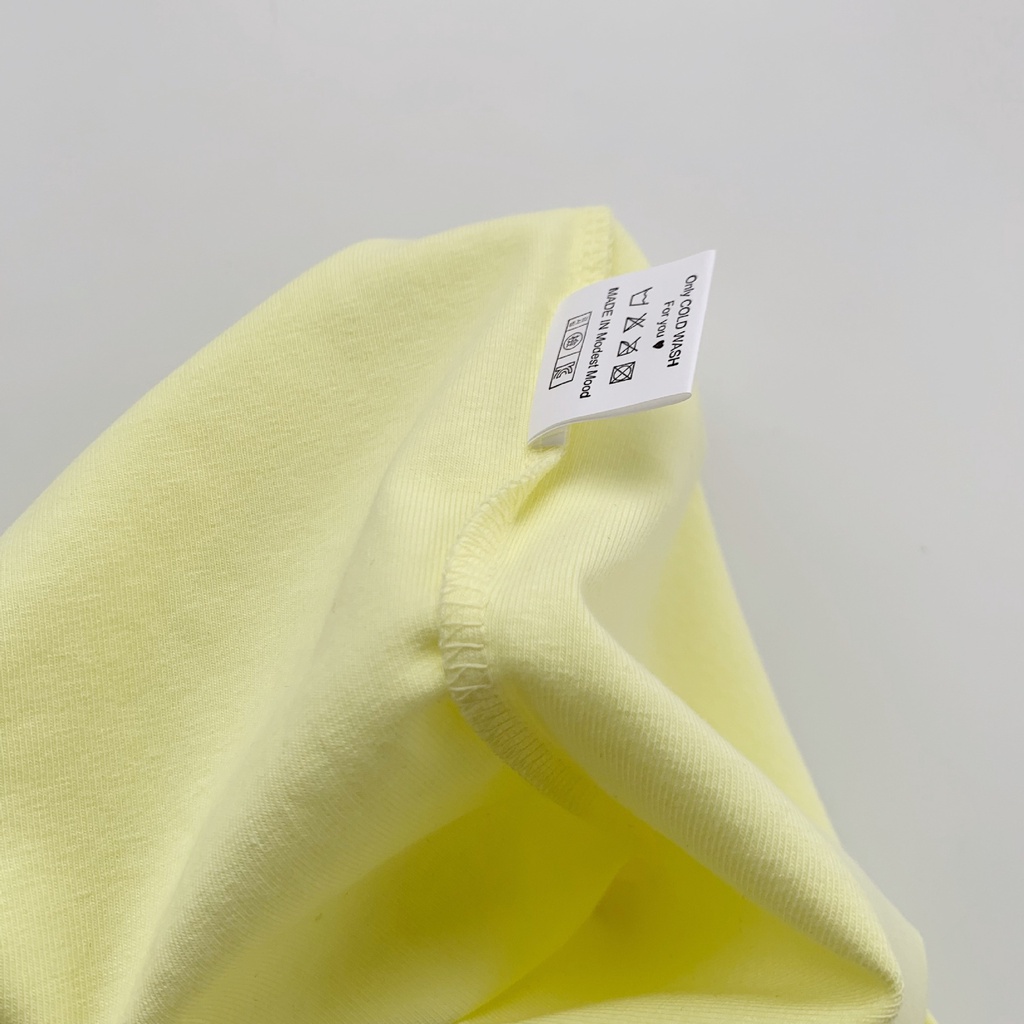 Áo Thun Cotton Tinh Khiết Mềm Mại Ngắn Tay Ôm Dáng Thiết Kế Ngọt Ngào Thời Trang Mùa Hè Hàn Quốc Niche