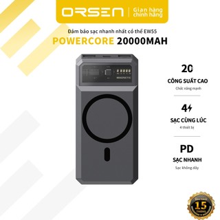 Orson EW55 Magcharge ,agnetic 20000mah Pd 20w Pin Dự Phòng Không Dây Usb C-type Nguồn Điện Không Dây | Bộ Nguồn, Bộ Nguồn Và Pin Dự Phòng 100% Nguyên Bản
