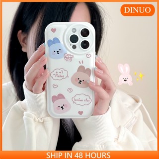 ỐP LƯNG IPHONE Hoạt Hình Ốp Điện Thoại Hình Thỏ Cho iphone15 / 14promax / 13 / 12 / 11 / xr / xs / x / xsmax / 6 / 6plus / 7 / 8plus-DINUO