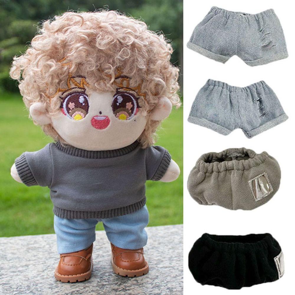 Uumir Quần Short cotton 4 Màu Thời Trang Chất Lượng Cao Cho Búp Bê 20cm / 1 / 12 bjd