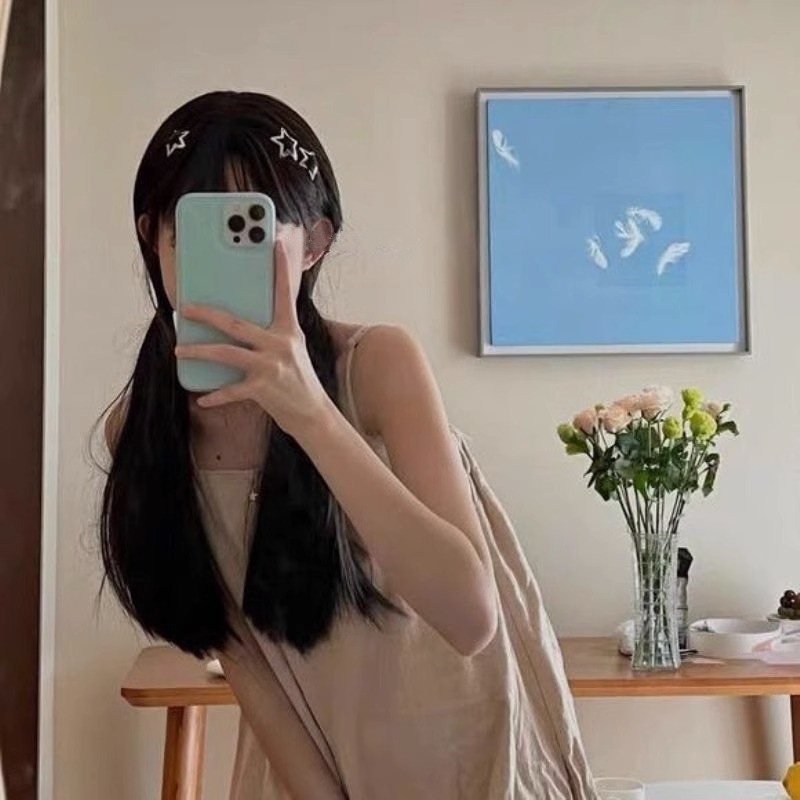 Kẹp Tóc Hình Ngôi Sao Năm Cánh Bằng Bạc Thời Trang Hàn Quốc
