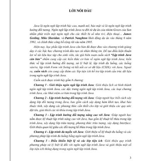 Sách - Lập Trình JAVA Căn Bản - Nhà Sách Pháp Luật New