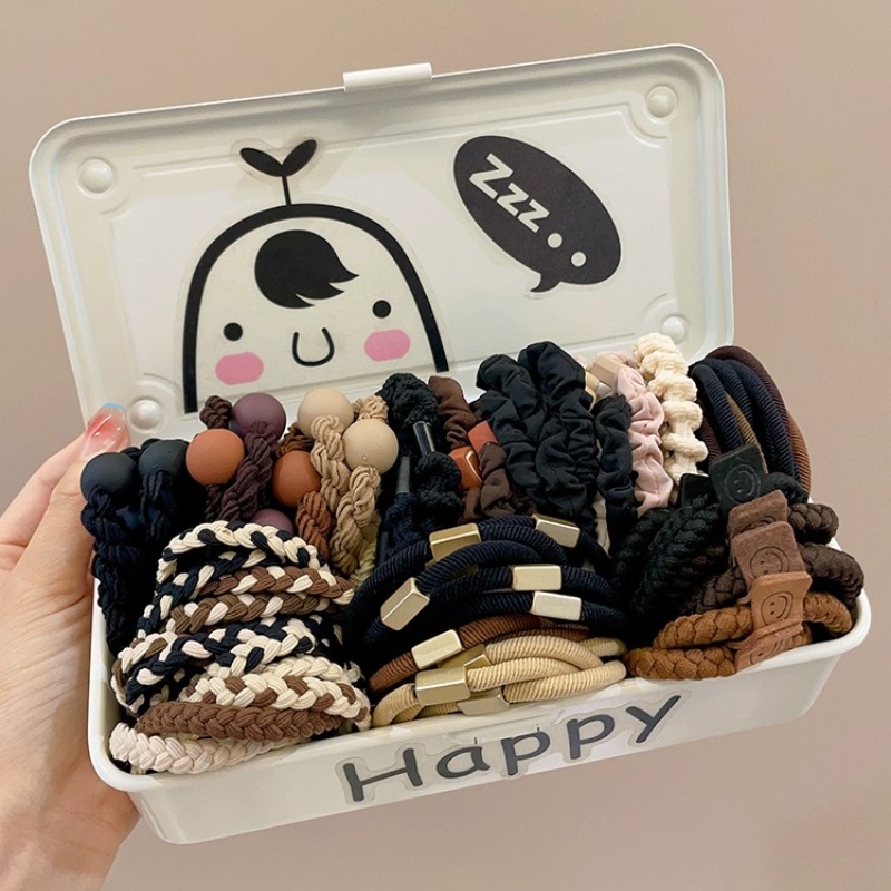 Dây Buộc Tóc Cao Su Co Giãn Thời Trang Cho Nữ