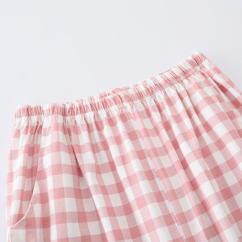 Áo Sơ Mi Dài Tay Chất Liệu cotton Họa Tiết Sọc Caro Phong Cách Nhật Bản Thời Trang Xuân Thu Cho Nữ