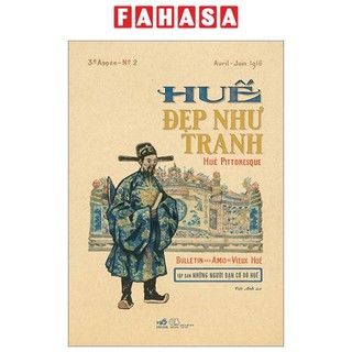 Sách huế đẹp như tranh - hué pittoresque - bìa cứng