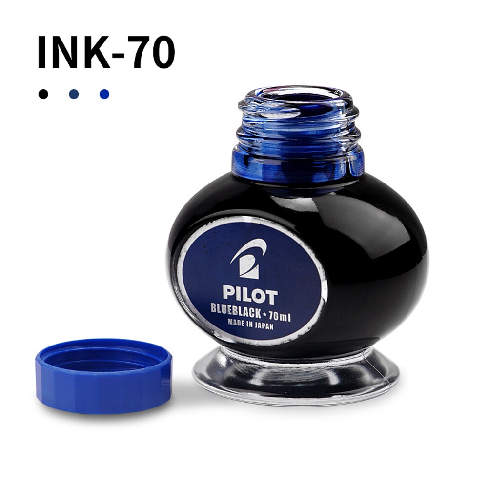 1 chai japan pilot fountain pen ink ink-30/70/350 không dễ chặn nib 30/50 / 350ml dung tích lớn bút máy mực thư pháp
