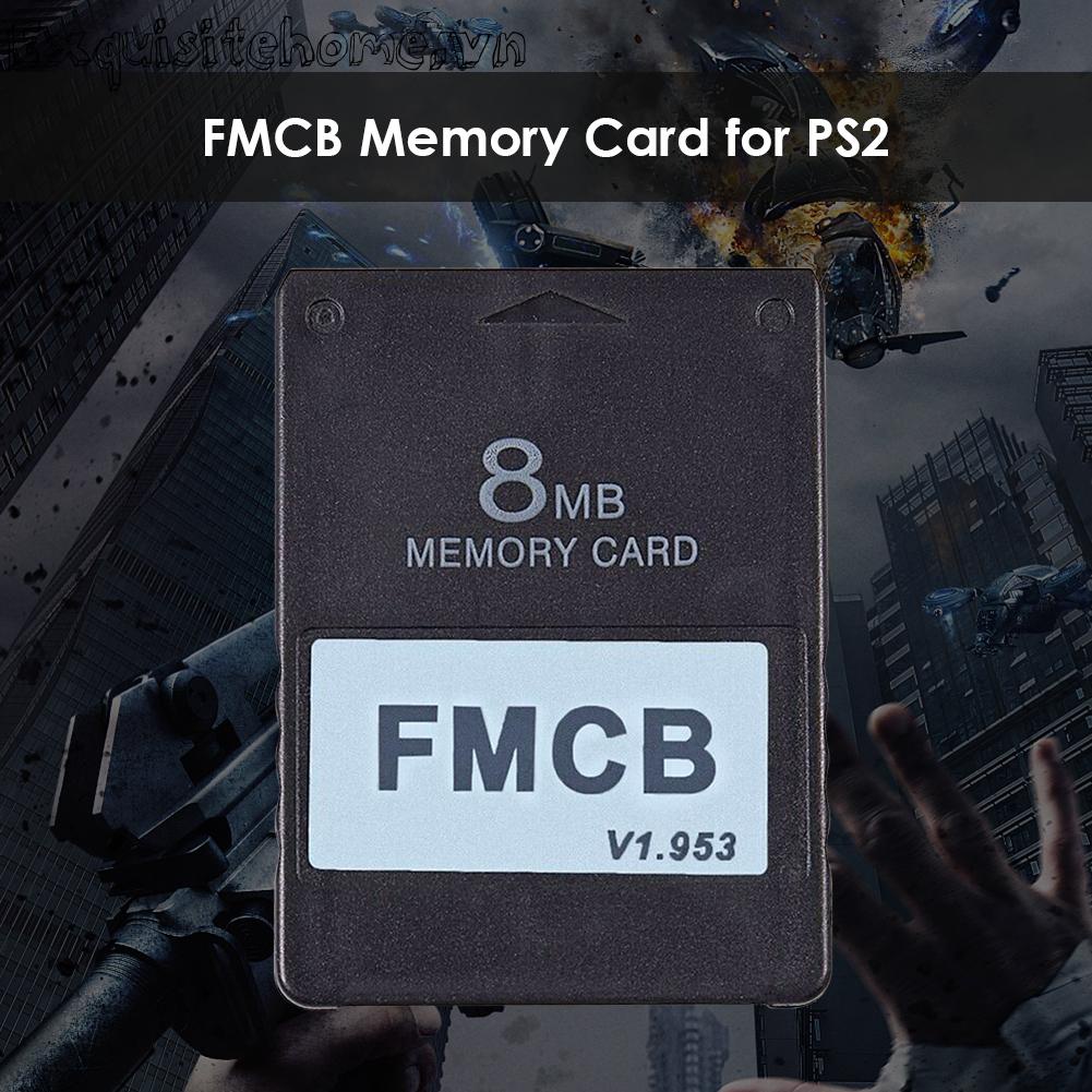 Thẻ mcboot miễn phí fmcb v1.953 cho thẻ nhớ sony ps2 8mb / 16mb / 32mb / 64mb