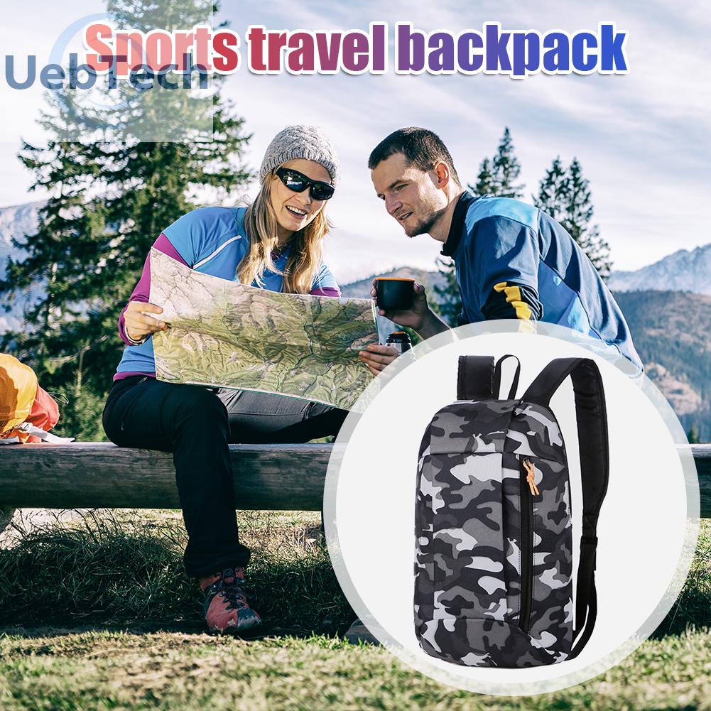 Balo đi bộ đường dài ngoài trời 10l túi chống nước cho nam nữ ngụy trang