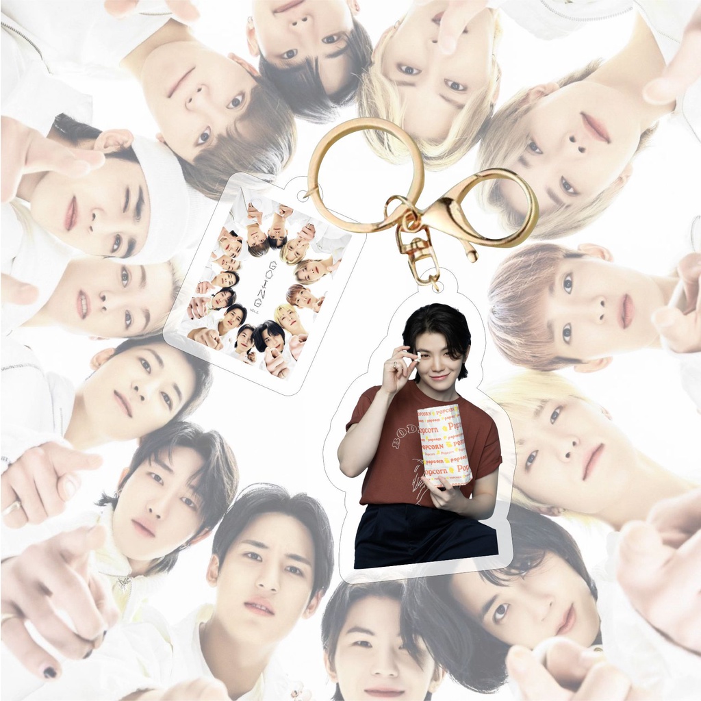 Kpop seventeen album mới acrylic keychain bag phụ kiện quyến rũ