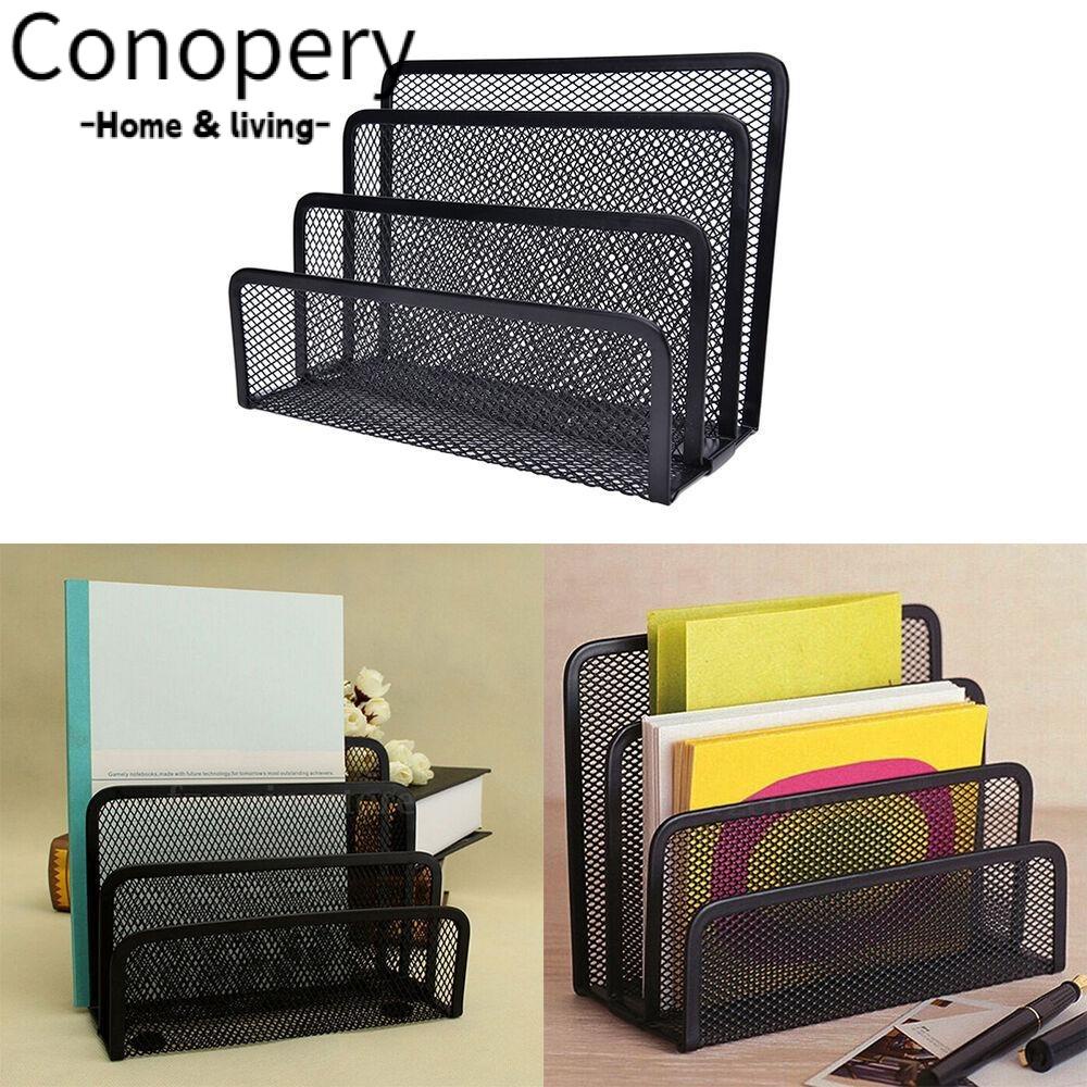 Giá đỡ tài liệu/ sách CONOPERY dạng lưới cho thư viên/ văn phòng
