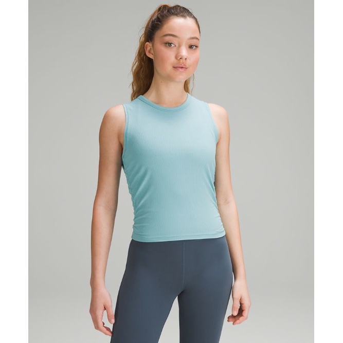 Áo Lulu All It Takes Ribbed Nulu Tank Top Áo thun ba lỗ cao cổ