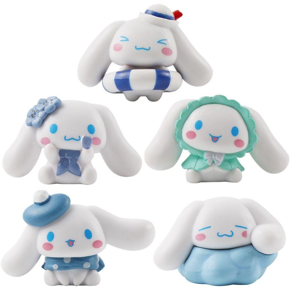 Búp bê đồ chơi MMULCK bằng PVC hình nhân vật Cinnamoroll anime phong cách kawaii dùng trang trí bánh