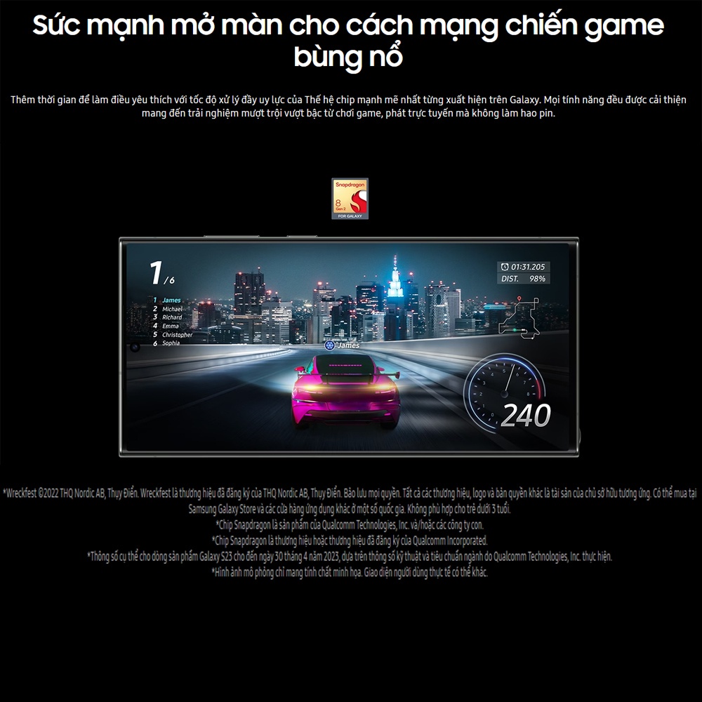 Điện thoại Samsung Galaxy S23 Ultra Exclusixe