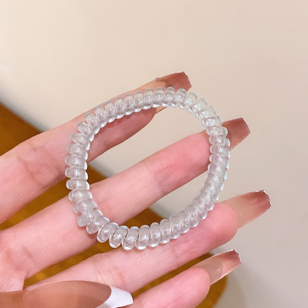 Kẹo màu mới phát sáng cáp điện thoại vòng tóc khăn trùm đầu tươi và không có hại