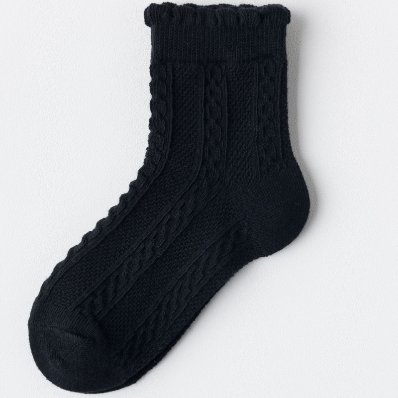 Vớ cotton Mỏng Màu Sắc Xinh Xắn Thời Trang Xuân Thu Cho Bé Gái