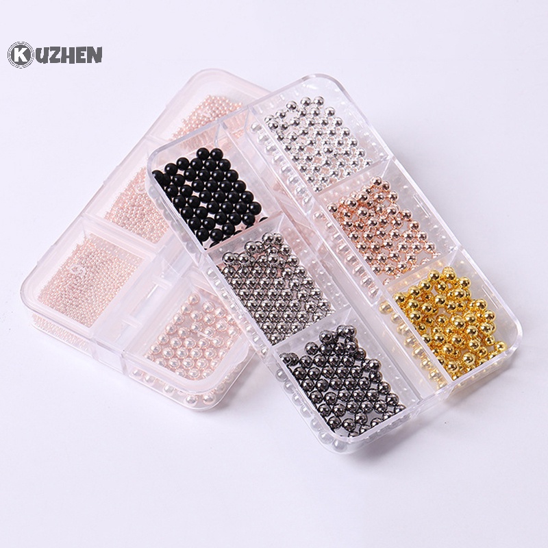 Hạt thép mini KUZHEN làm móng nghệ thuật DIY 3D