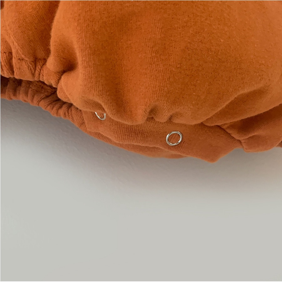 Bộ Đồ Ngủ Liền Thân Hình Bí Ngô Phong Cách halloween Dành Cho Trẻ Em Mới Sinh