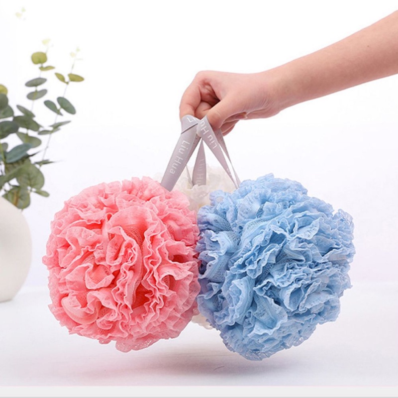 Bông Tắm Lưới Lớn Mềm Mại Tẩy Tế Bào Chết Làm Sạch Cơ Thể