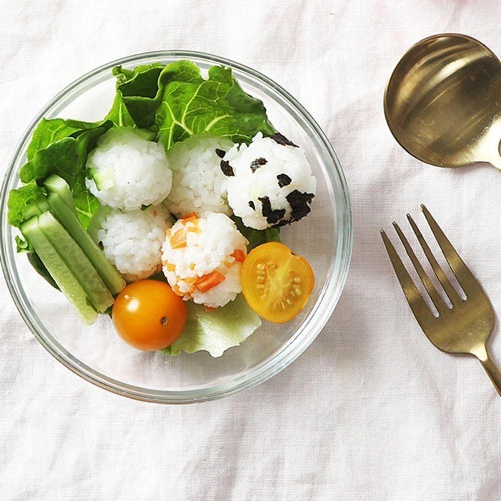 FOREVER Khuôn Làm Cơm Nắm Hình Tròn Bằng Nhựa Chống Dính DIY