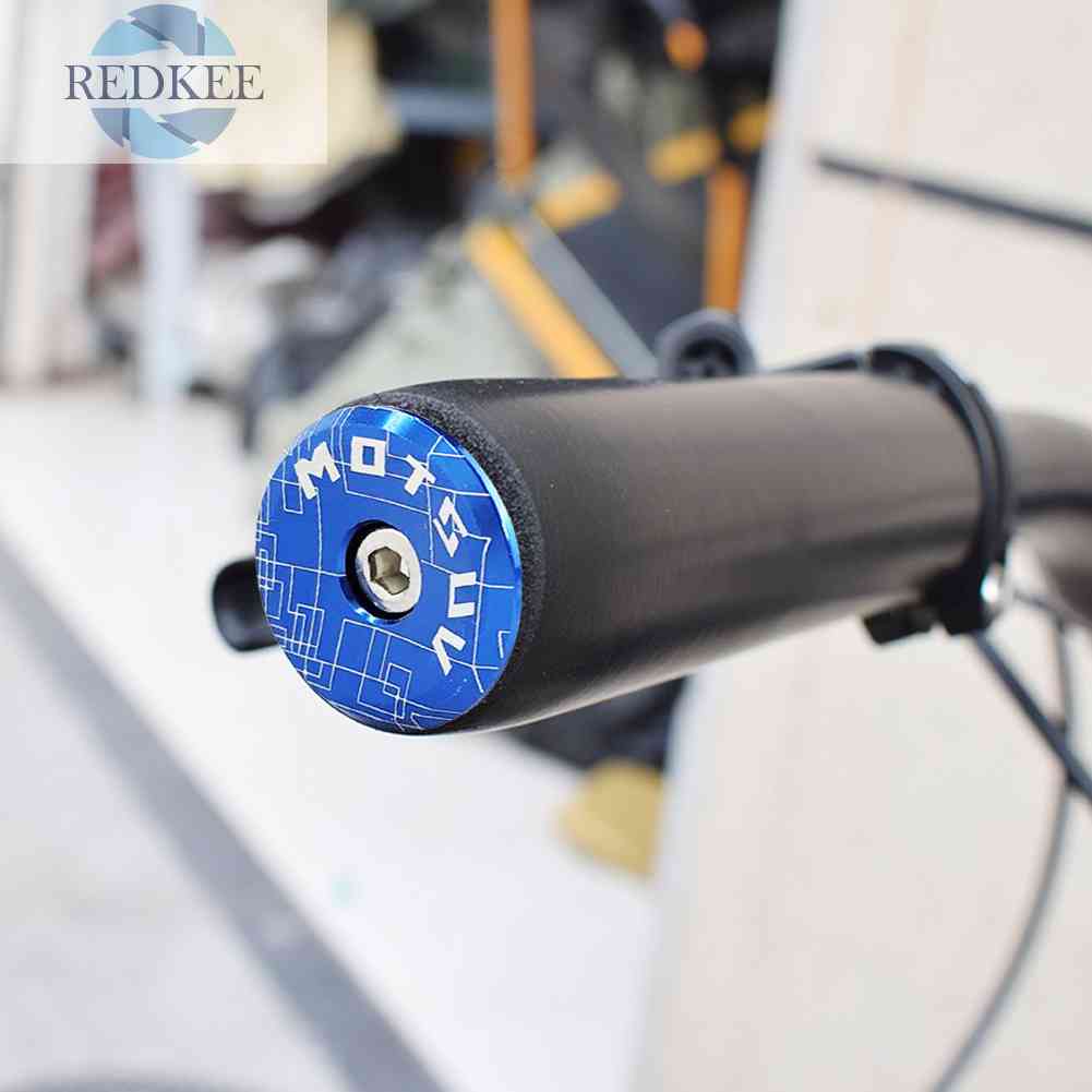 Set 2 Nút Gắn Tay Lái Xe Đạp MTB Bằng Hợp Kim Nhôm