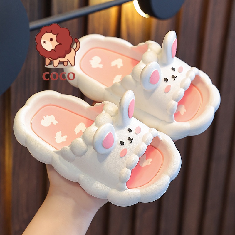 Dép Đi Trong Nhà Chống Trượt Họa Tiết Hoạt Hình Dễ Thương Cho Bé