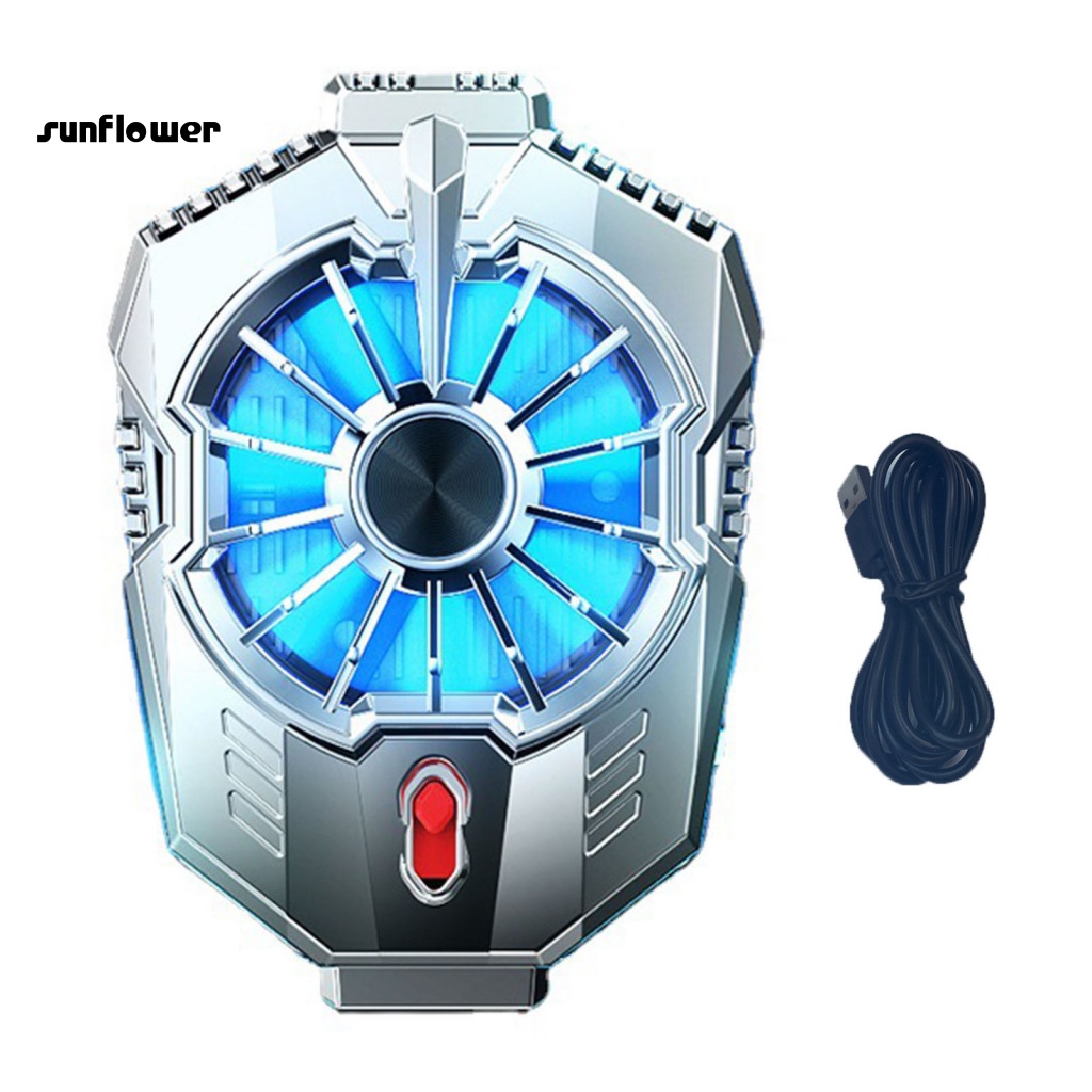 Quạt Làm Mát Giao Diện Type-C Dạng Kẹp Tản Nhiệt Nhanh Cho Điện Thoại