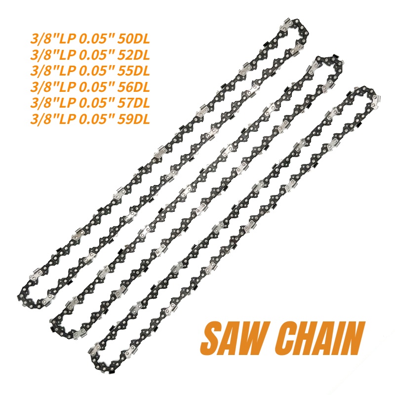 Dây Xích Bán Dẫn Cho Máy Cưa 3 / 8 "1.3mm 50 52 55 56 57 59
