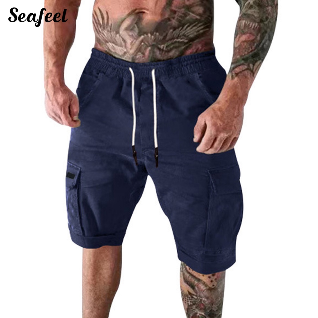 Sf_quần Short Nam Dài Đến Đầu Gối