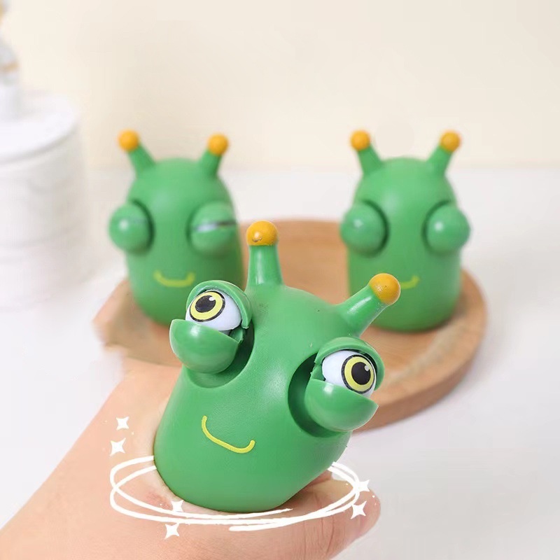 Đồ Chơi Nắn Bóp Đàn Hồi Giảm Stress Hình Con Sâu