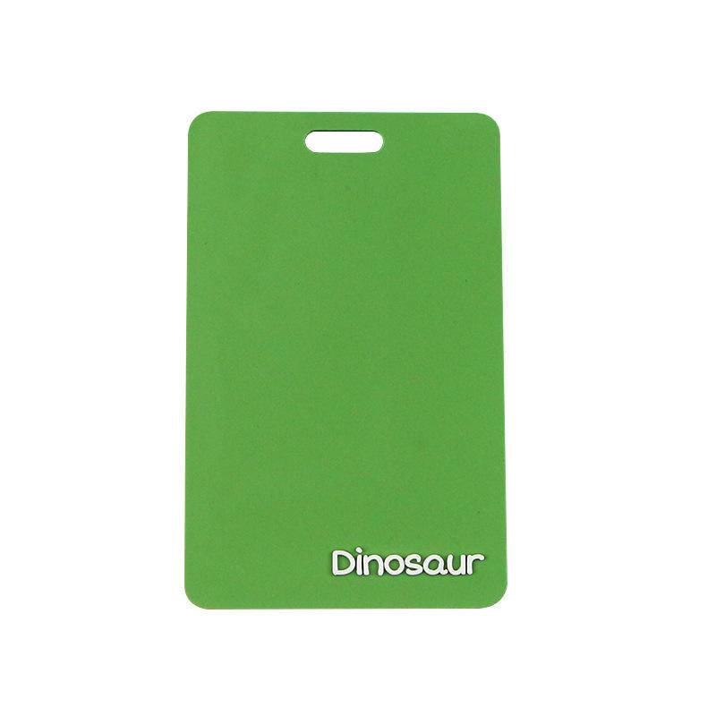 Bao Đựng Thẻ Bằng Silicon Mềm Hình Khủng Long Cho Học Sinh