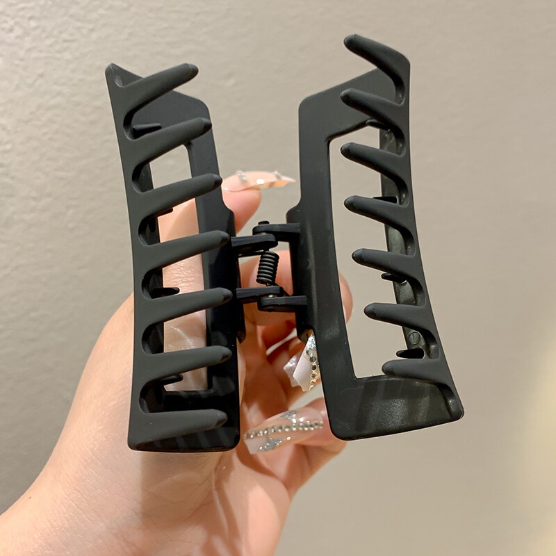 Kẹp Tóc Càng Cua Lớn Bằng Acrylic Thời Trang Cho Nữ