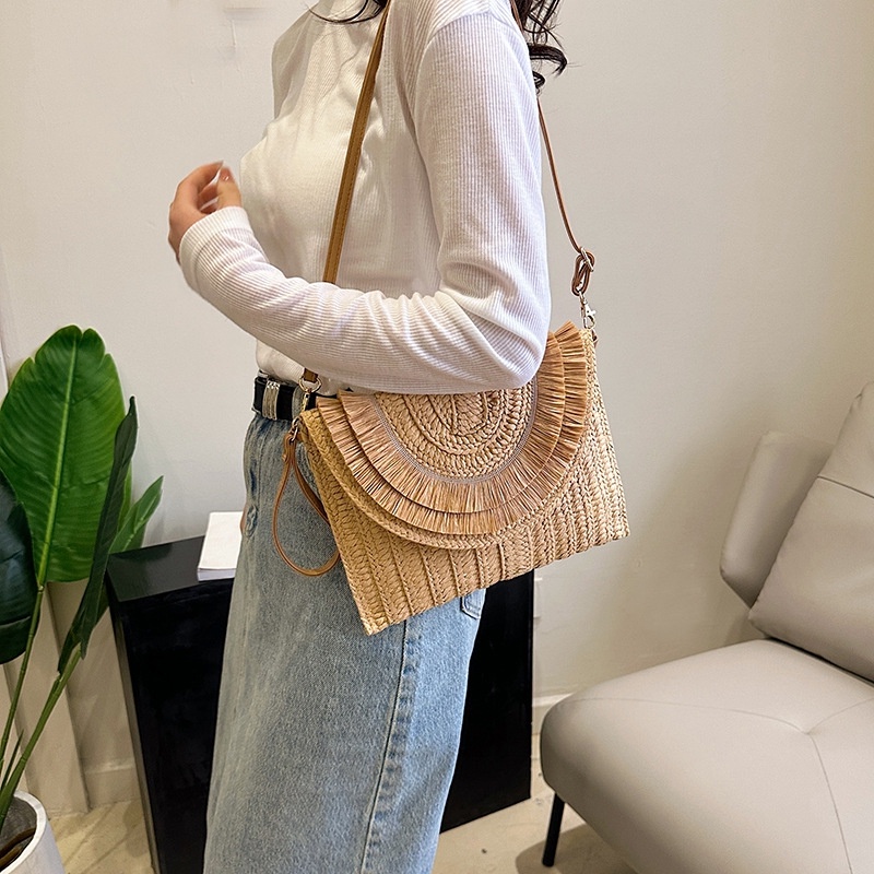 Túi Xách Đeo Vai Phối Tua Rua Thời Trang 2023 Cho Nữ