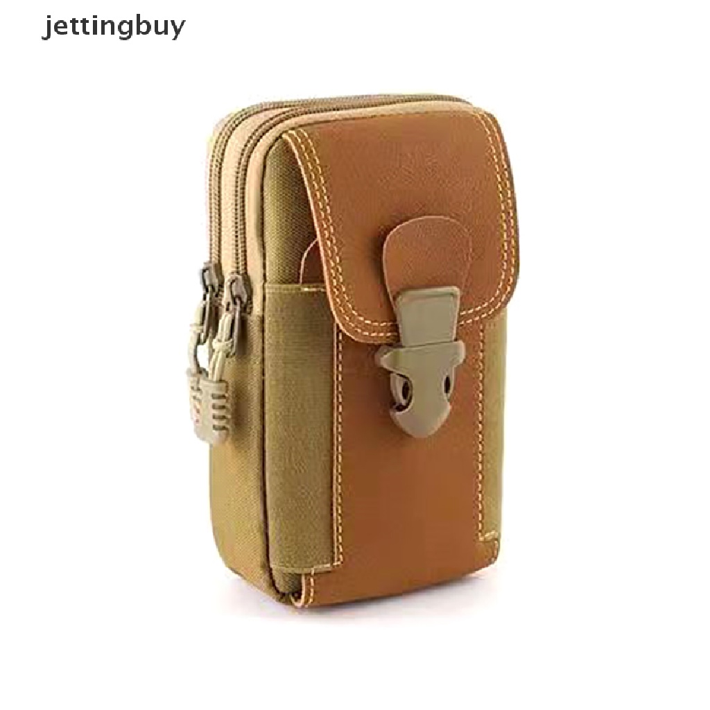Túi Đựng Điện Thoại / Tiền Xu Đeo Thắt Lưng Bằng Vải Bạt Chống Nước