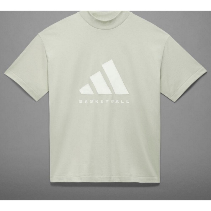 Adidas & the2023 collection basketball 100% cotton loose round neck t-shirt