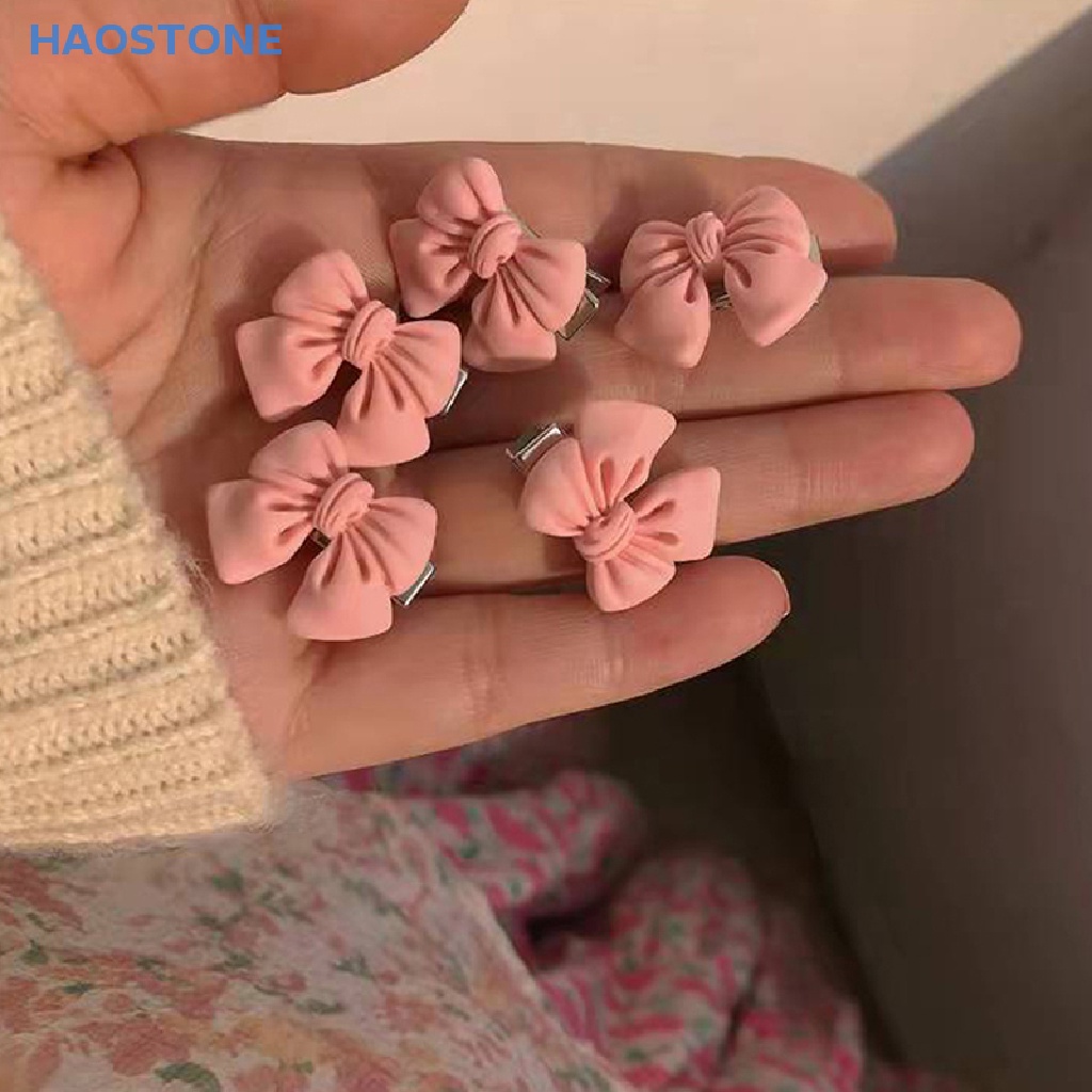 Kẹp Tóc Càng Cua Mini Hình Hoa / Trái Tim Dễ Thương Ngọt Ngào Cho Nữ