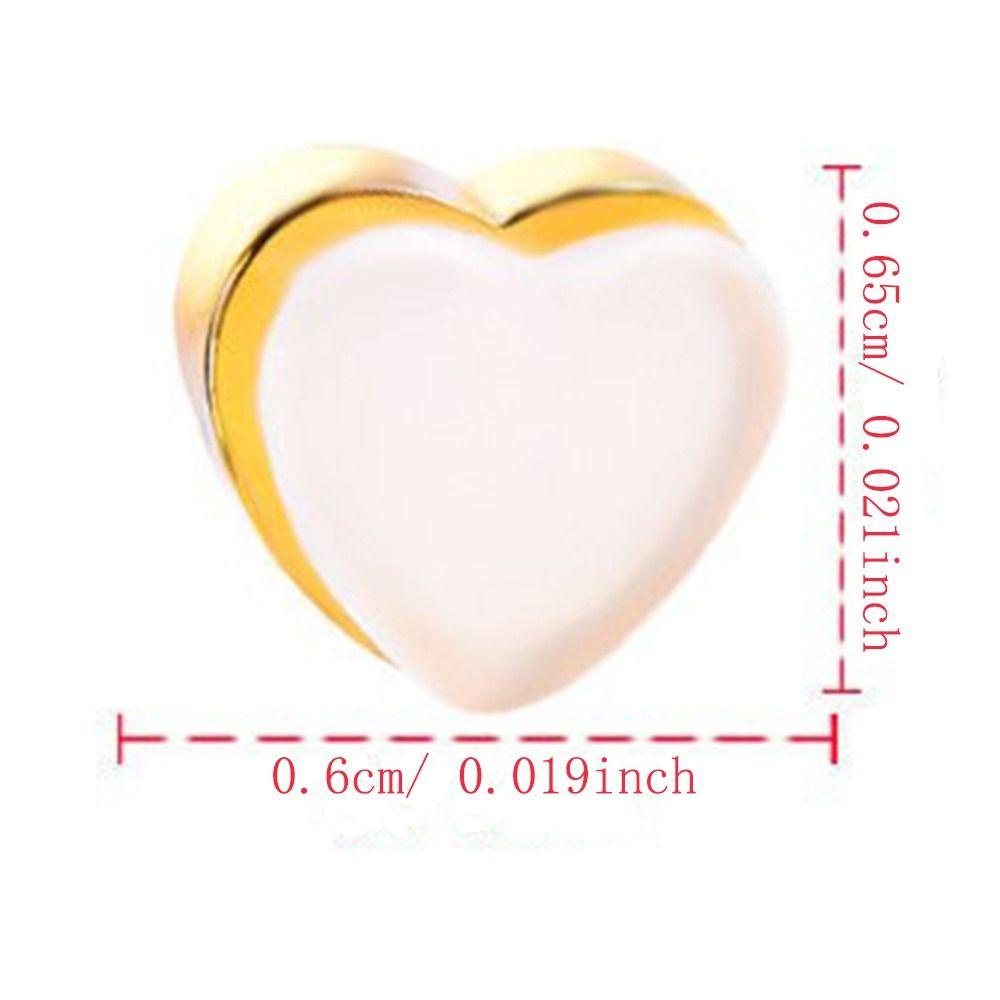 Set 50 Nút Bịt Khuyên Tai Bằng Silicon Mềm Trong Suốt Chống Dị Ứng Diy