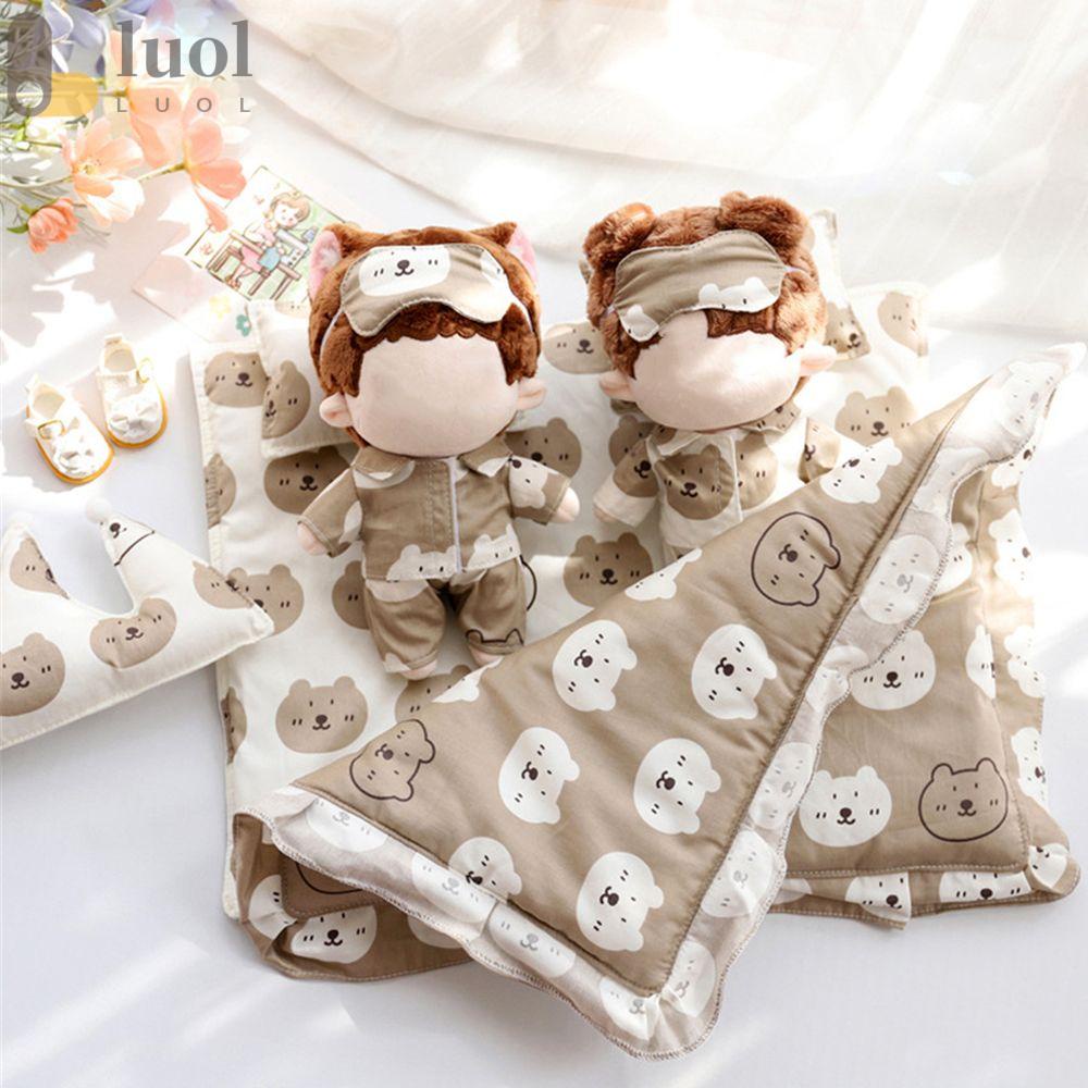 Bộ 3 Búp Bê Nhồi Bông 20cm 15cm Dễ Thương