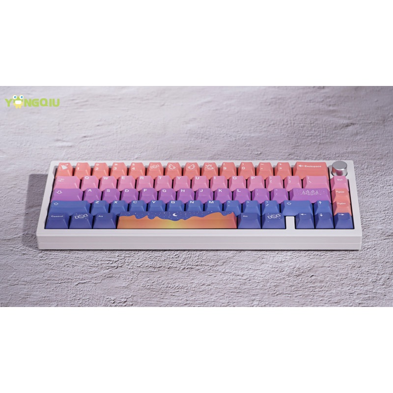 Bộ Phím Rời PBT In Chữ Tiếng Anh Cho Bàn Phím Cơ 104 68 87