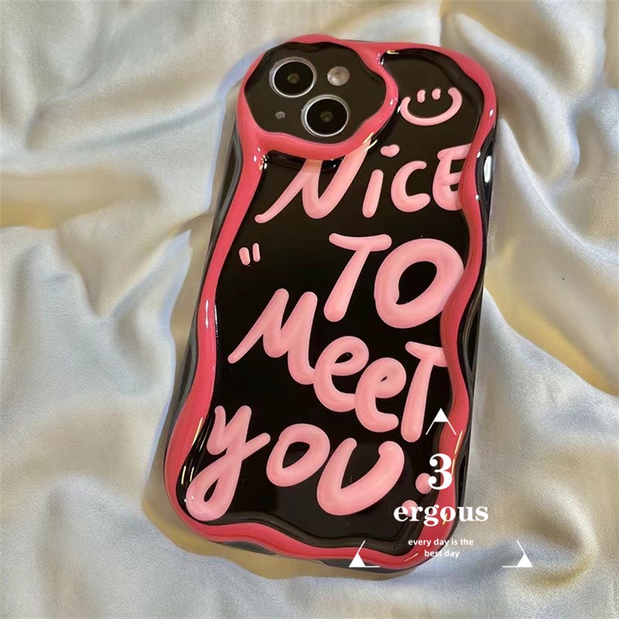 Ốp Điện Thoại TPU Mềm Họa Tiết Chữ Đơn Giản Bảo Vệ Cho IPhone 14 13 12 11 Pro Max SE2020 X XR Xs Max 7 8 6 6s Plus