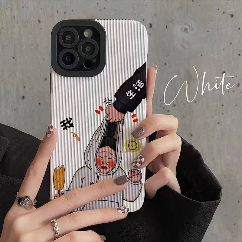 Fun Life Apple 14pro/13promax/Iphone11 Mobile Phone Soft Shell Xsmax Drop-Resistant 12pro/8P hT6J